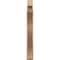 Ekena Millwork 5 1/2-in W x 36-in D x 42-in H Funston Block Rough Cedar Woodgrain TimberThane Outlooker, Primed Tan OUTUR055X36X42FST44RCPR - alternate 3